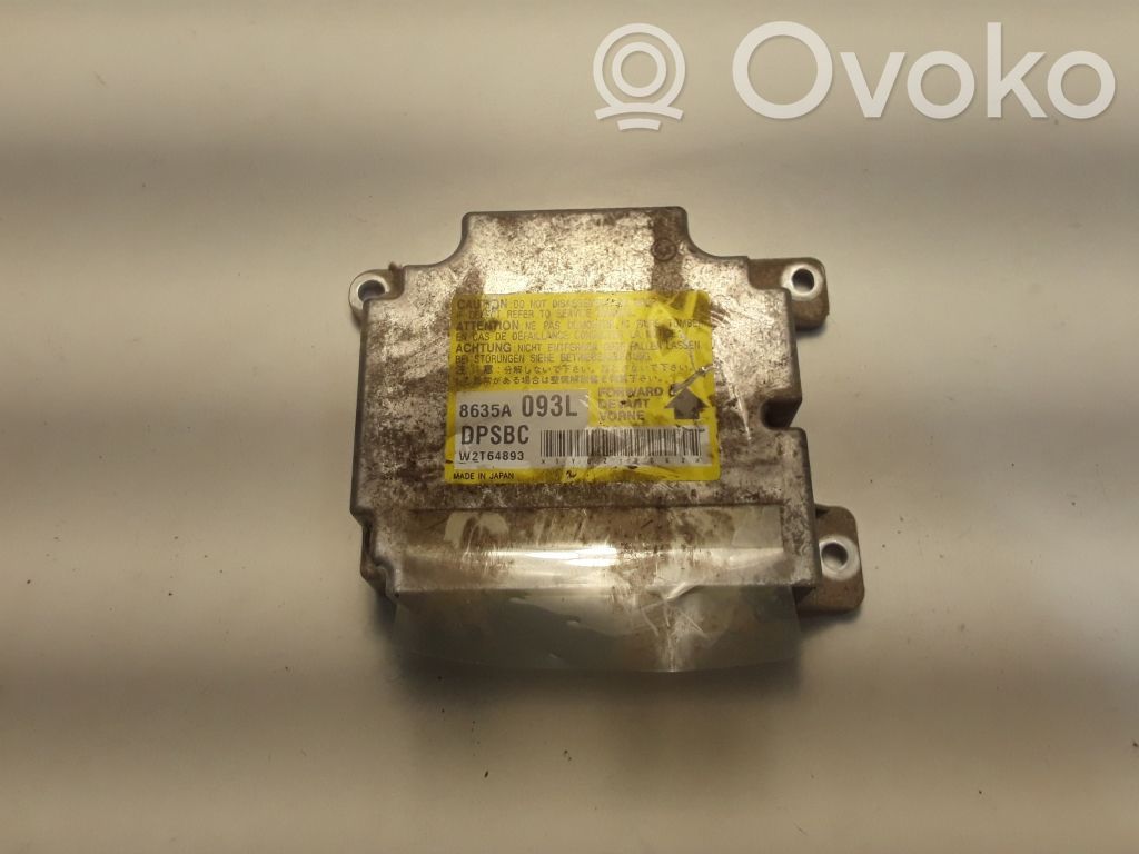 Mitsubishi Pajero Sterownik / Moduł Airbag 