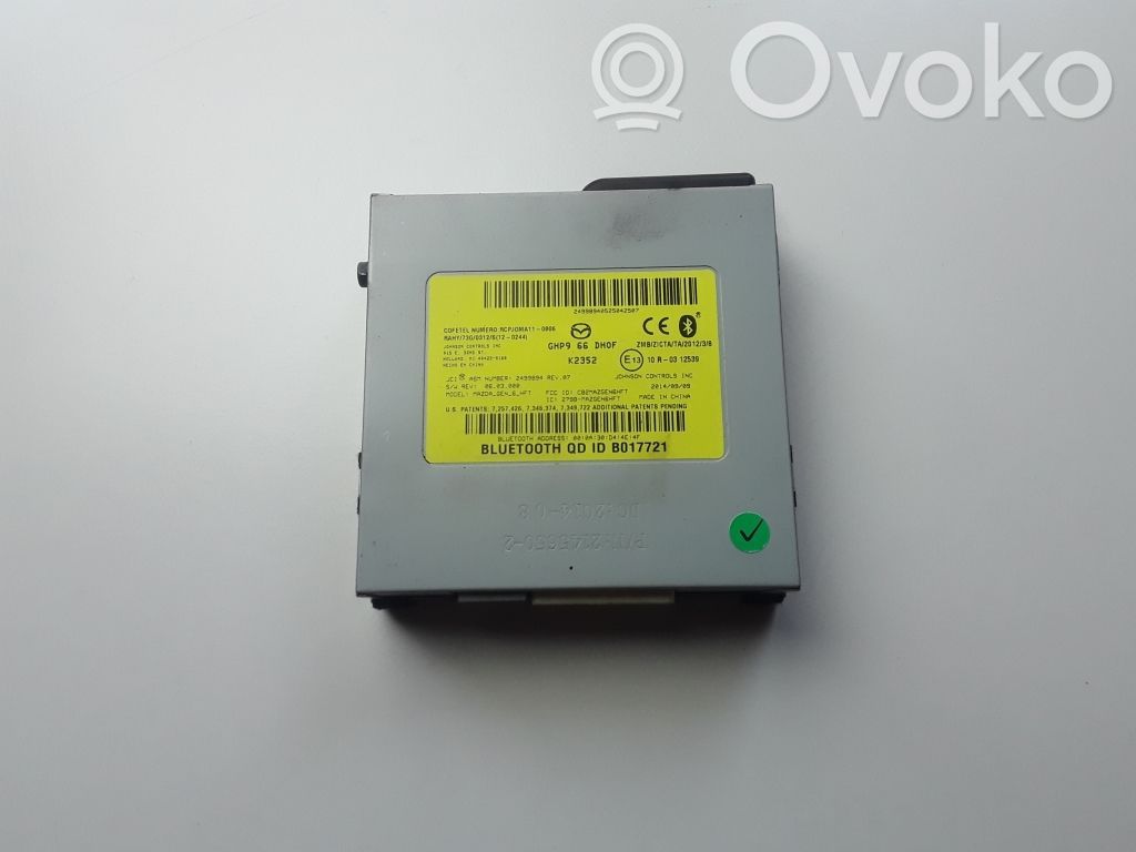 Mazda 6 Bluetooth control unit module 