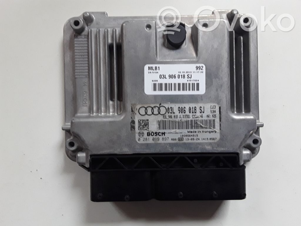 Audi A4 S4 B8 8K Engine control unit/module 