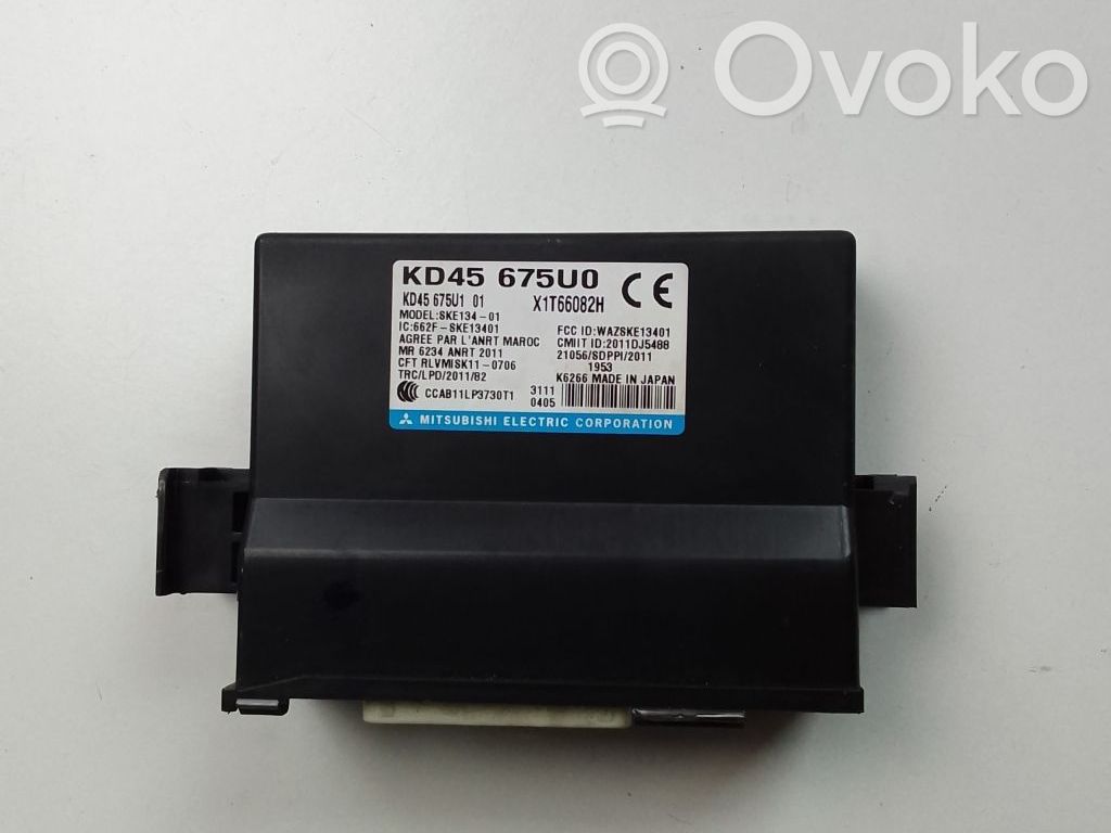 Other control units/modules   KD45675U0
