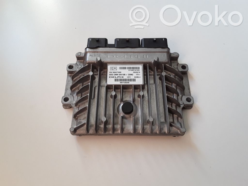 Peugeot 508 Engine control unit/module 