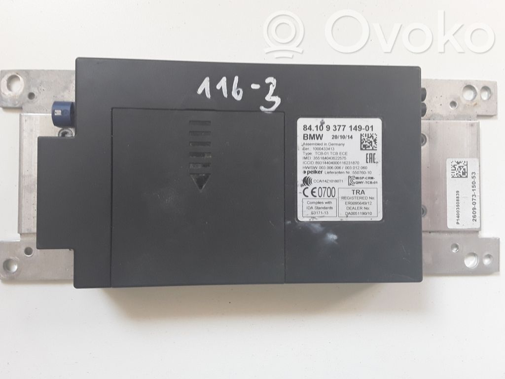 BMW 1 F20 F21 Kiti valdymo blokai/ moduliai 