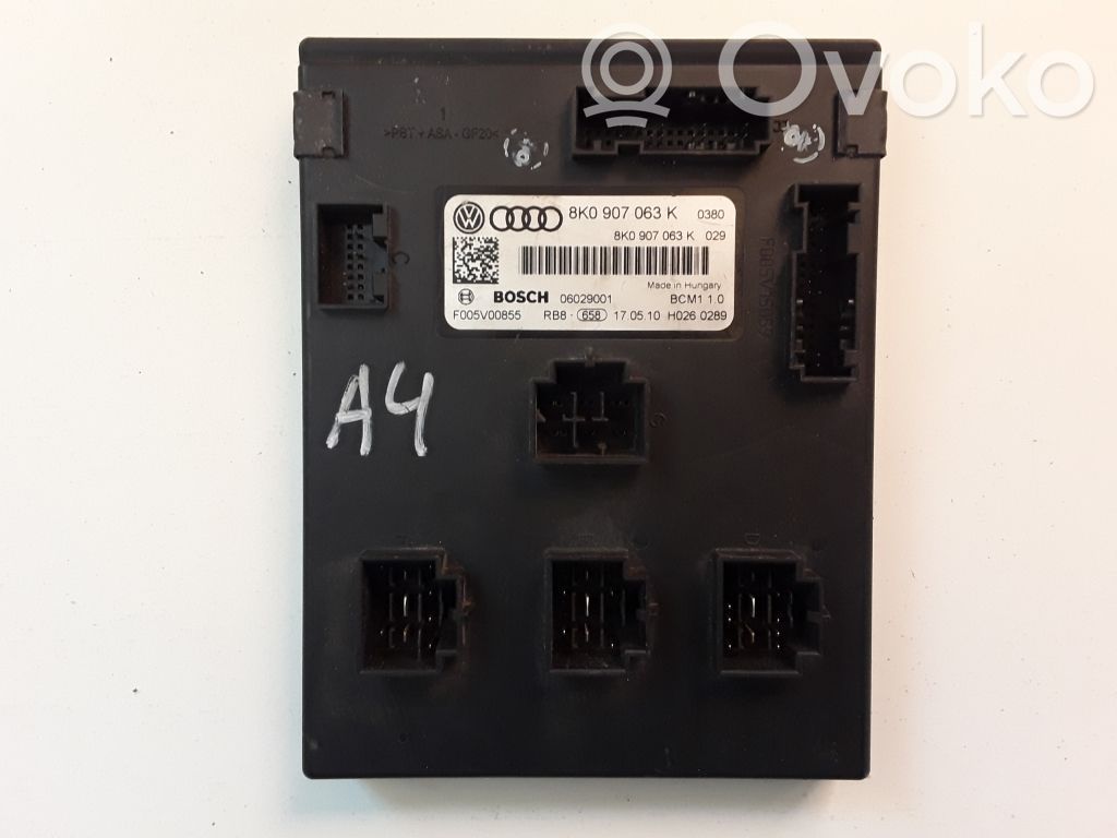 Audi A4 S4 B8 8K Comfort/convenience module 