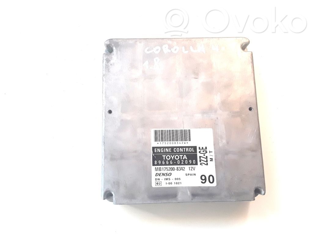Toyota Corolla E120 E130 Unidad de control/módulo del motor 