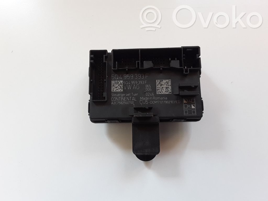 Skoda Octavia Mk3 (5E) Door control unit/module 