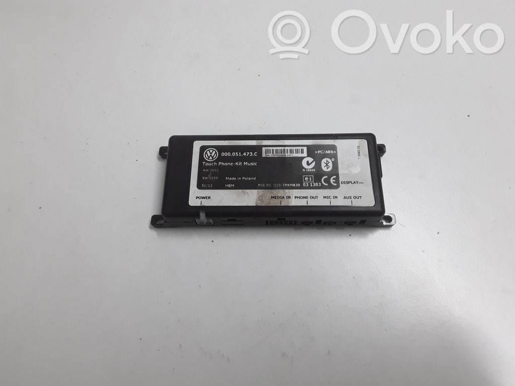 Volkswagen Polo V 6R Unidad de control/módulo de bluetooth 