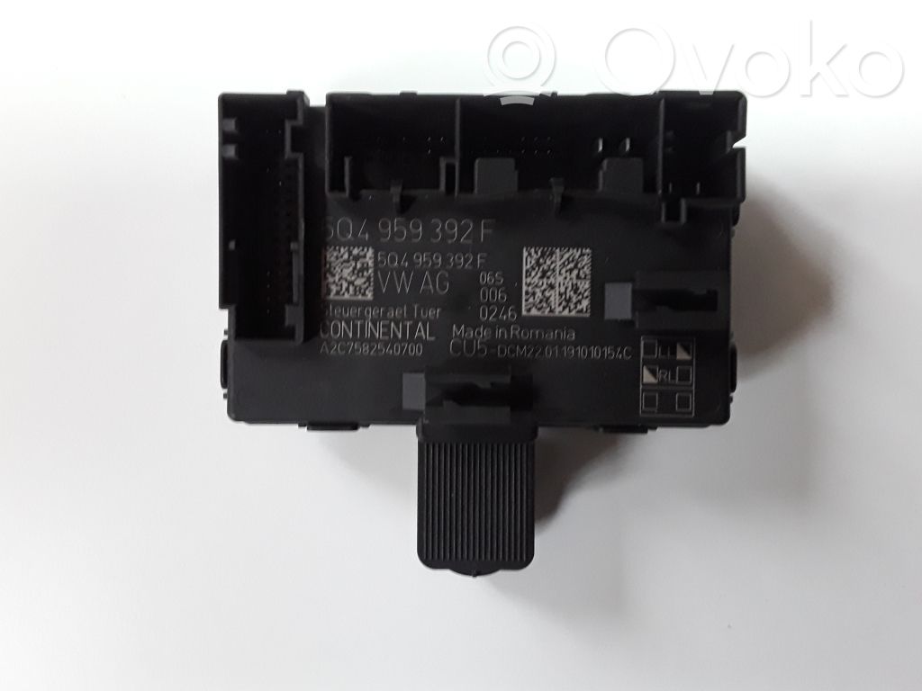 Skoda Octavia Mk3 (5E) Unitate/modul comandă uși 