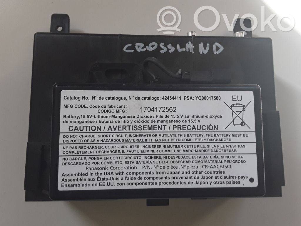 Opel Crossland X Moduł / Sterownik GPS 