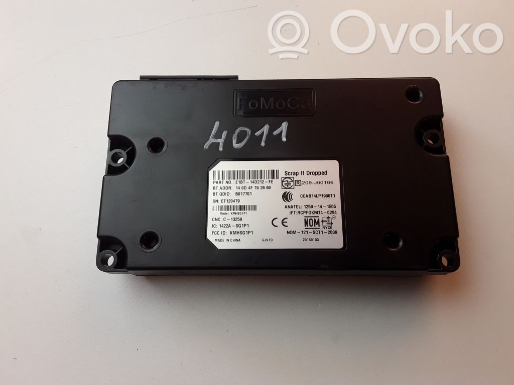 Ford Focus Bluetooth control unit module 