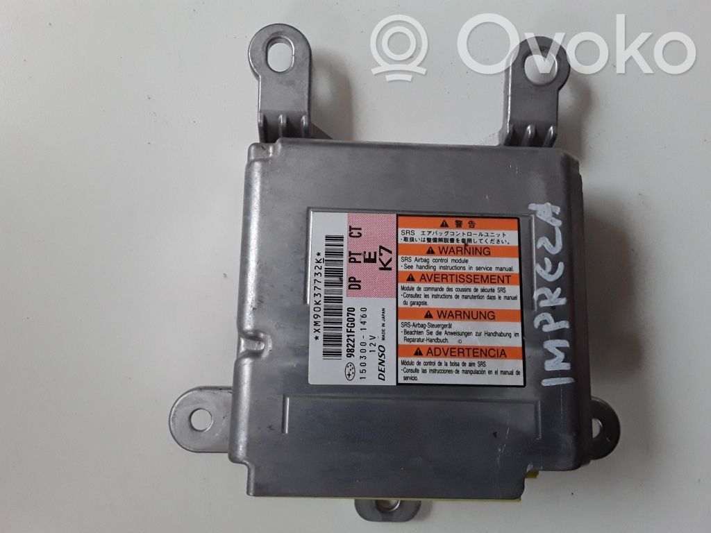 Subaru Impreza III Sterownik / Moduł Airbag 
