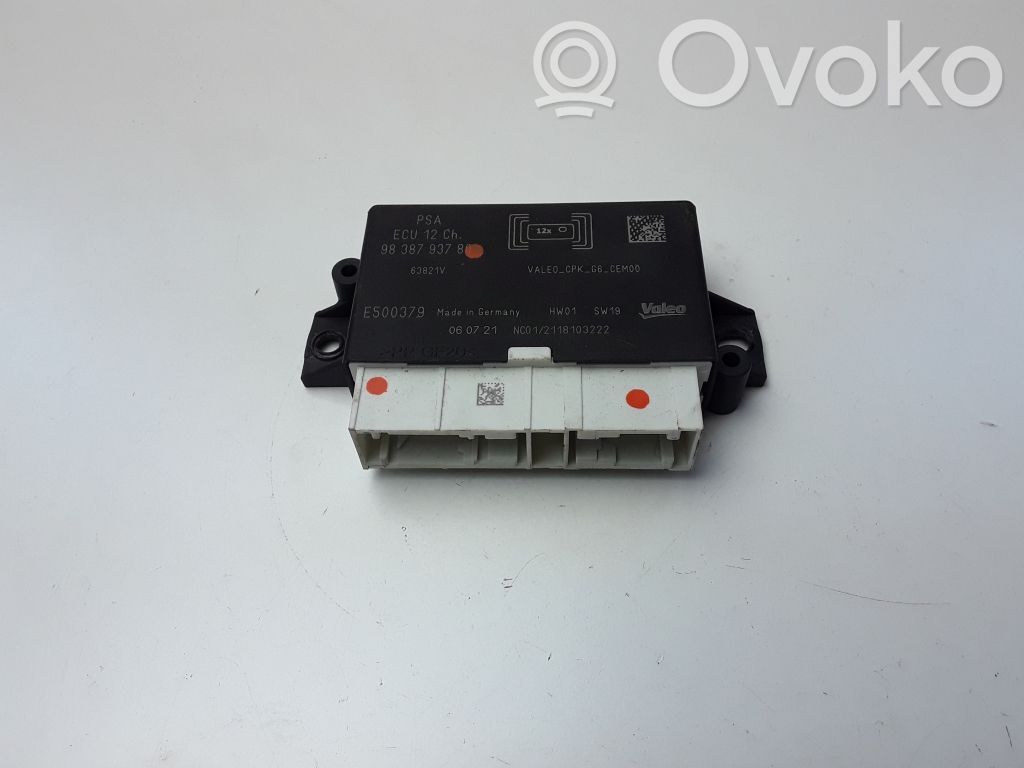 Peugeot 2008 II Unité de commande, module PDC aide au stationnement 