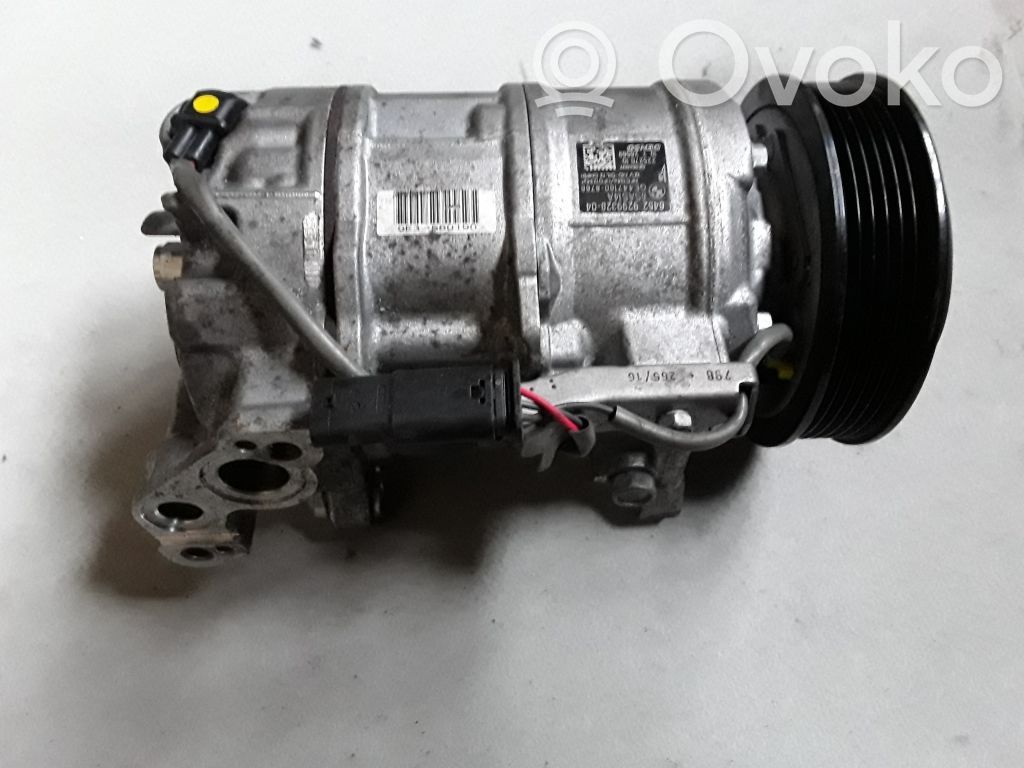 BMW 3 F30 F35 F31 Compresor (pompă) aer condiționat (A/C) 