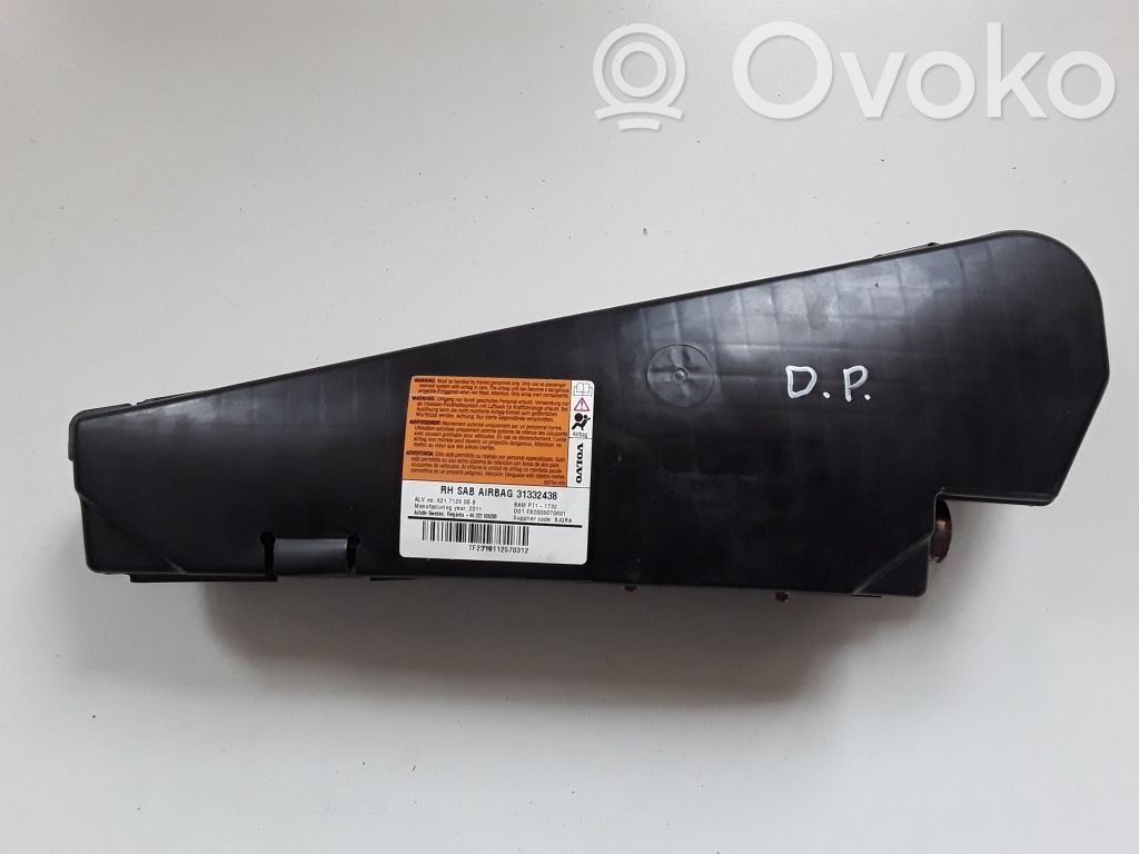 Poduszka powietrzna Airbag fotela   617604400