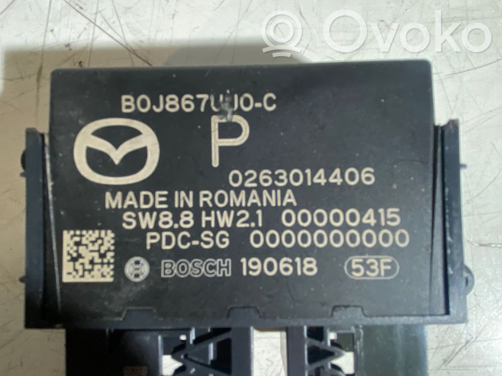Mazda CX-30 Parking PDC control unit/module 