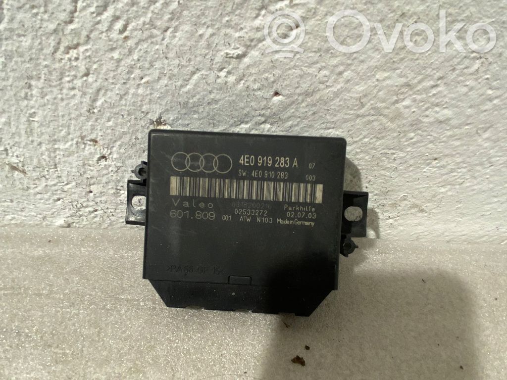 Unité de commande, module PDC aide au stationnement   4E0919283A,601809