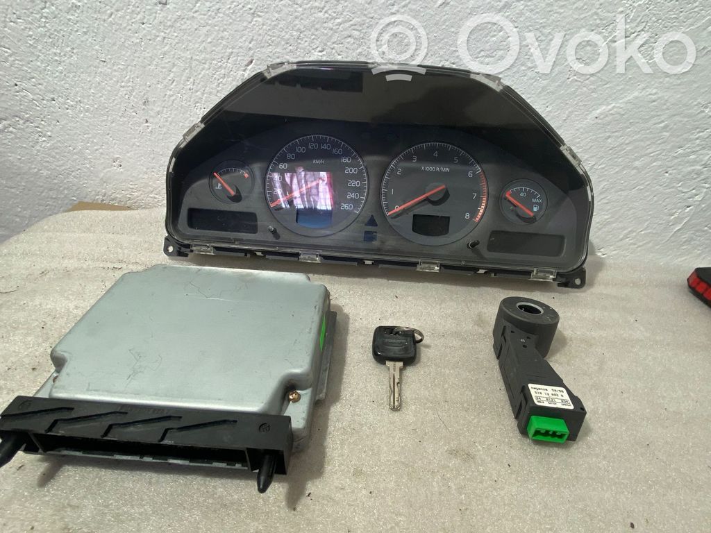 Volvo S80 Kit centralina motore ECU e serratura 