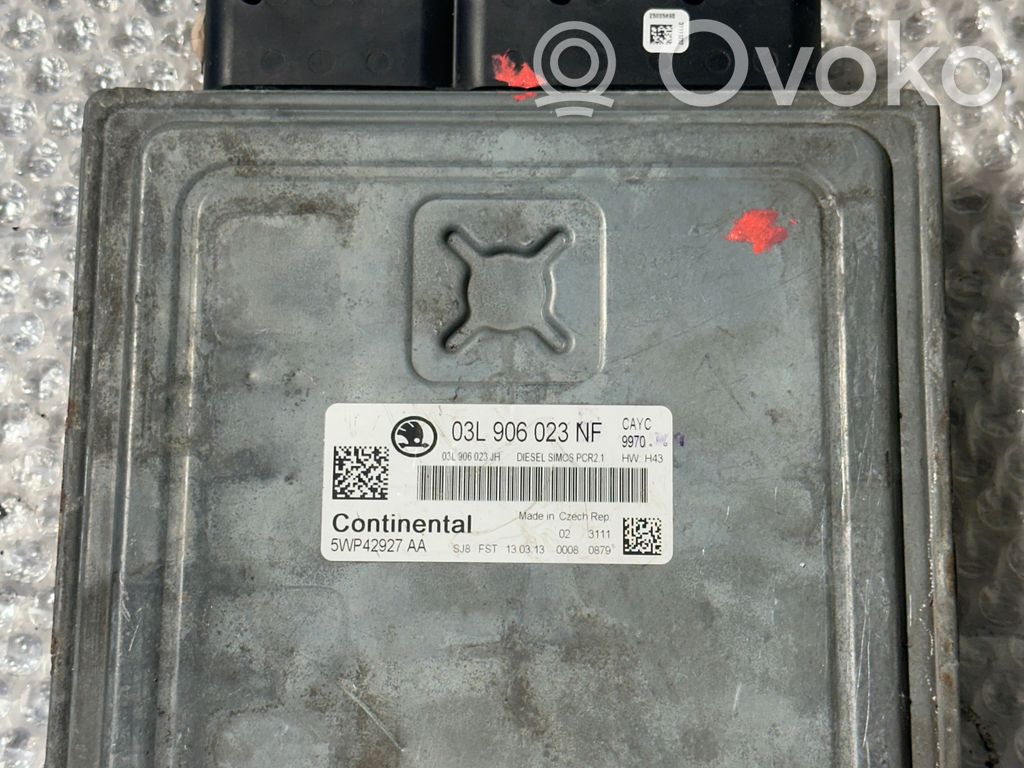 Engine control unit/module   03L906023NF,5WP42927AA,03L906023JM