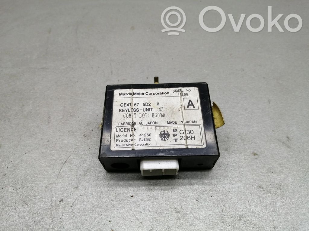 Mazda 626 Other control units/modules 