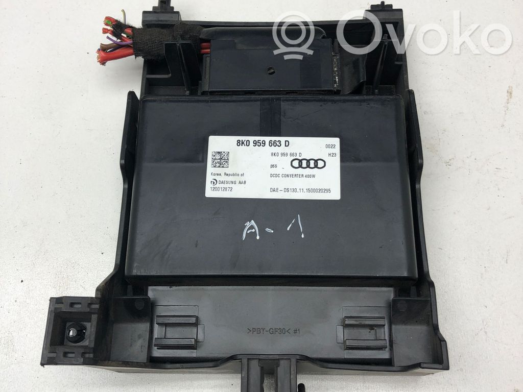 Autres unités de commande / modules   8K0959663D,120012872,8K0959663,8K0959663A,8K0959663C,8K0959663F