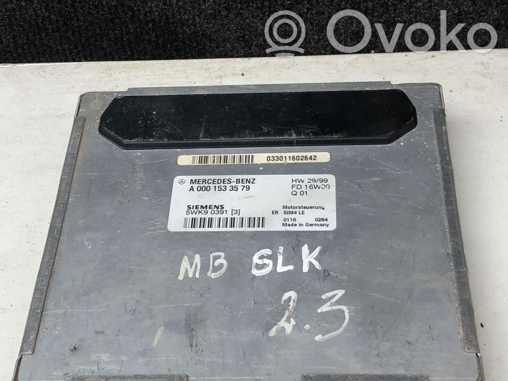 Mercedes-Benz E W211 Sterownik / Moduł ECU 