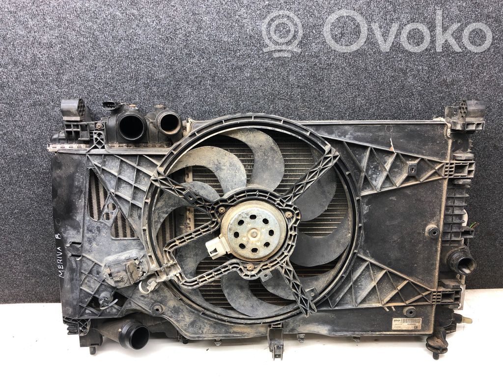 Opel Meriva B Wasserkühler Kühlerpaket 