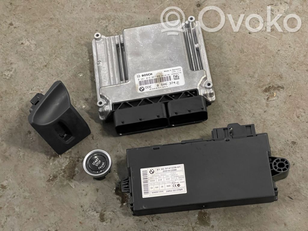 Engine ECU kit and lock set   8506374,030431351,0281016067,1039S32778