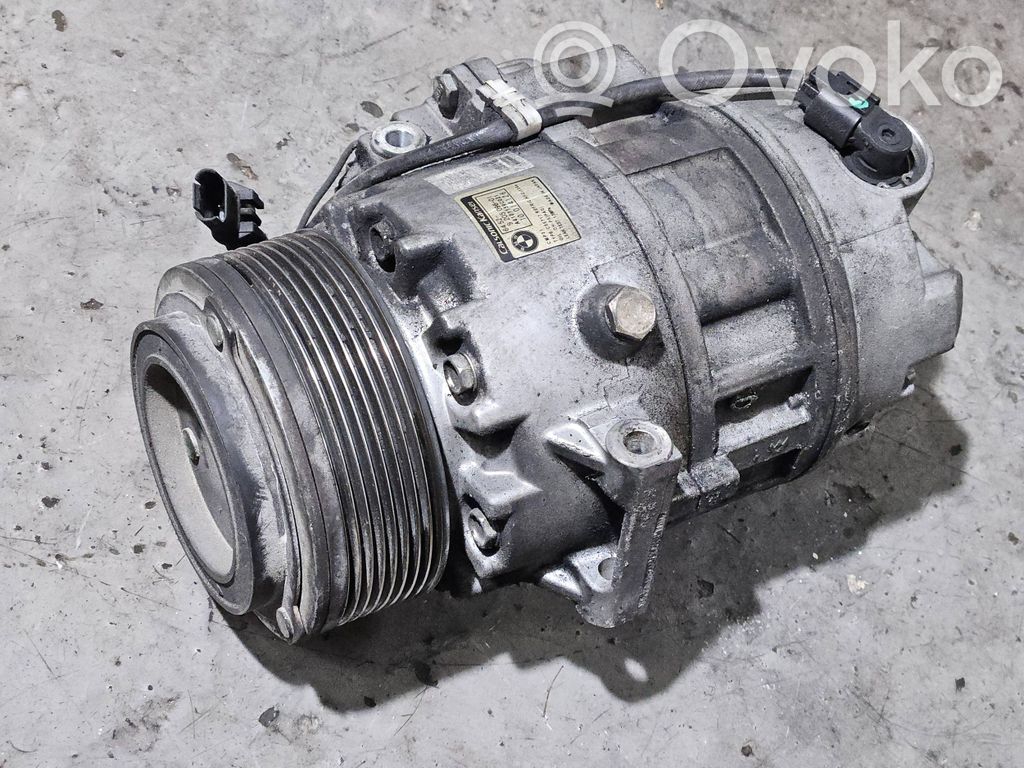 BMW 7 F01 F02 F03 F04 Kompresor / Sprężarka klimatyzacji A/C 