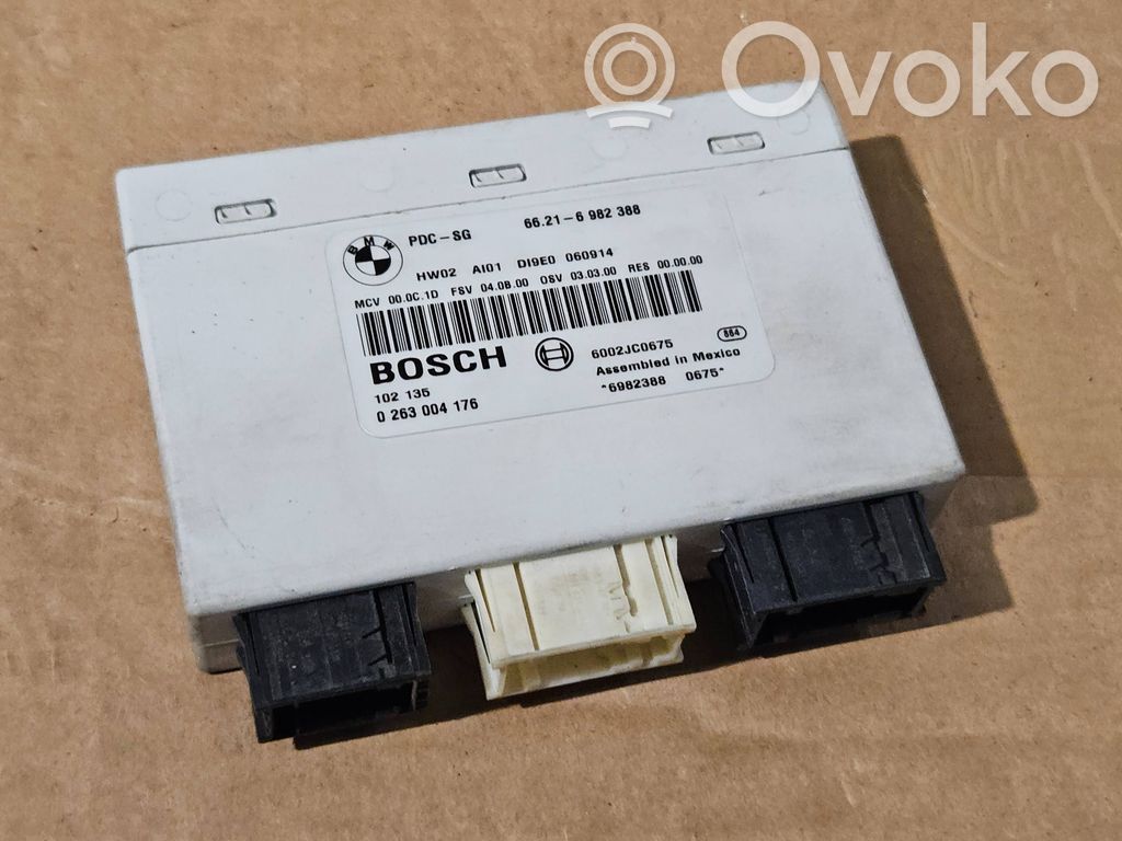 BMW 3 E90 E91 Pysäköintitutkan (PCD) ohjainlaite/moduuli 