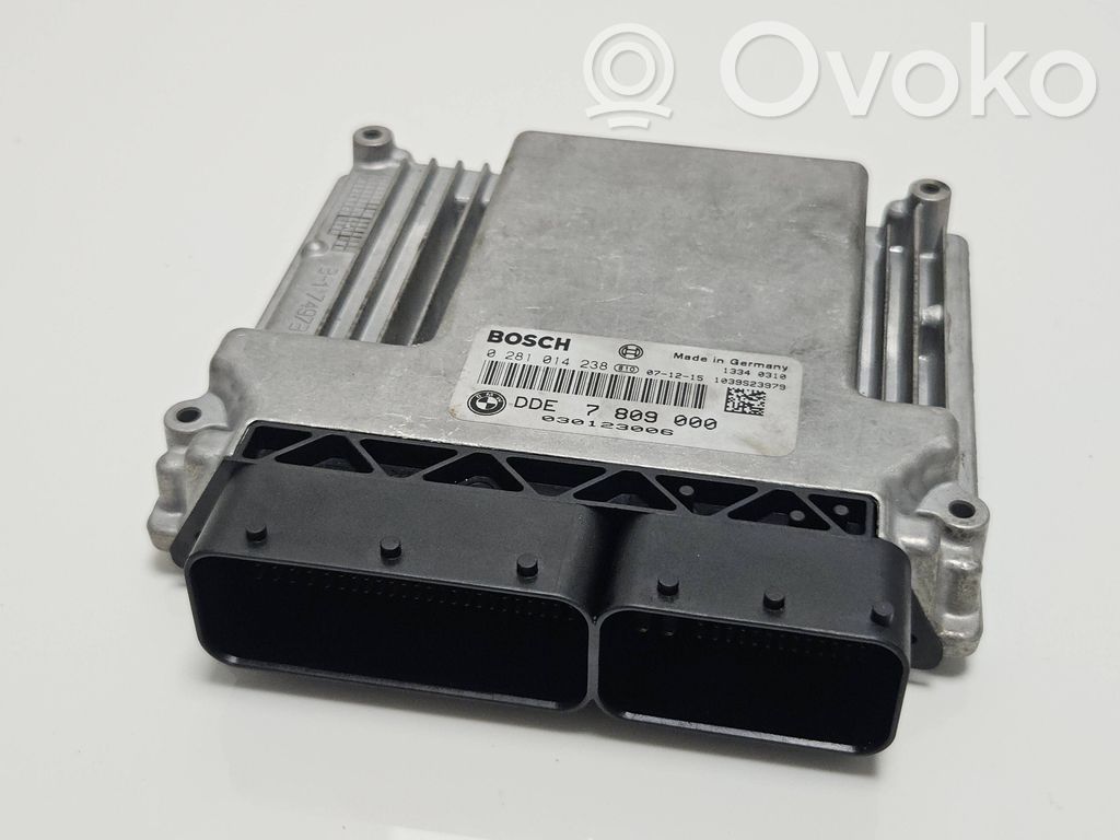 BMW 5 E60 E61 Komputer / Sterownik ECU silnika 
