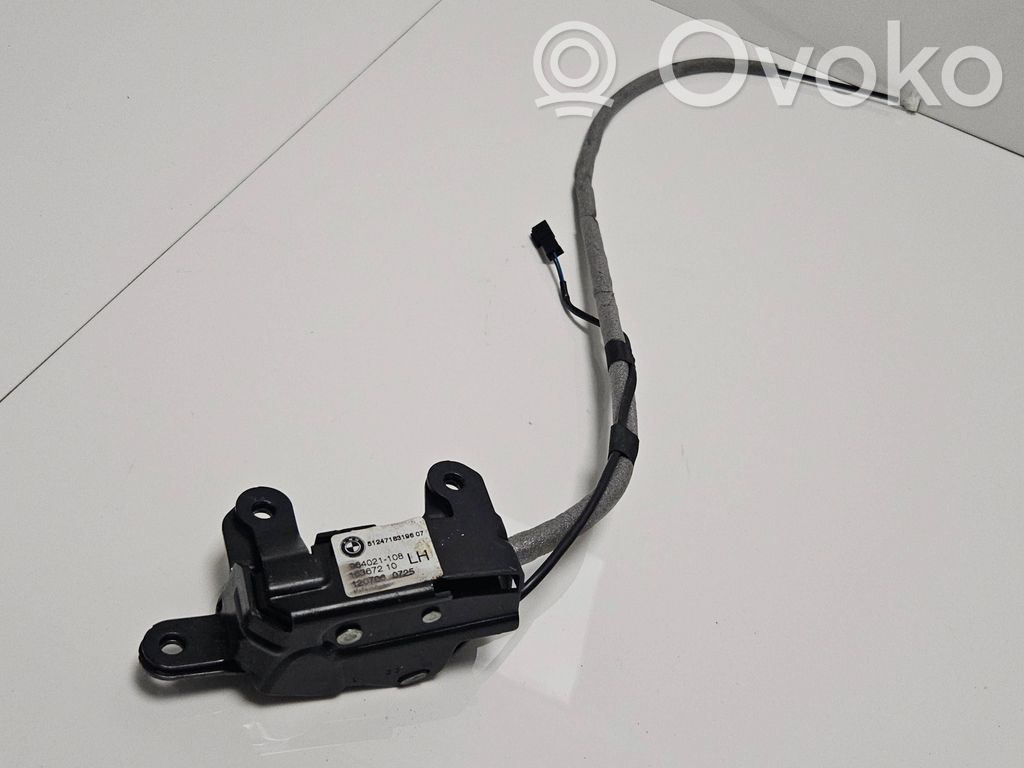 BMW X5 E70 Zamek klapy tylnej / bagażnika 