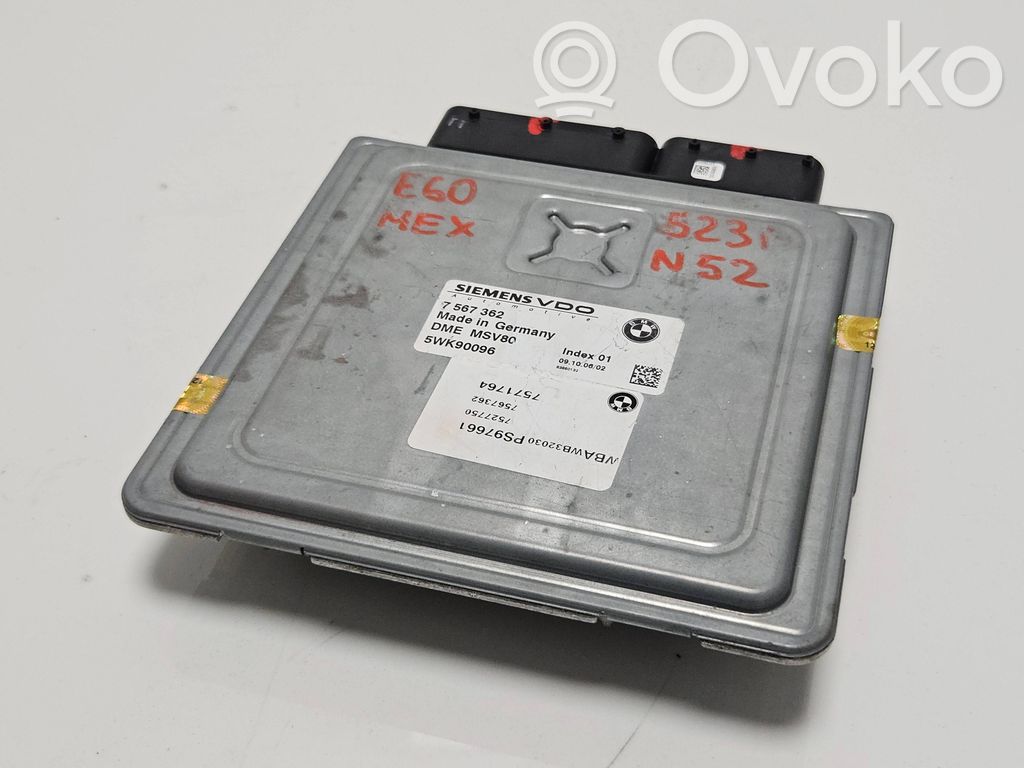 BMW 5 E60 E61 Engine control unit/module 
