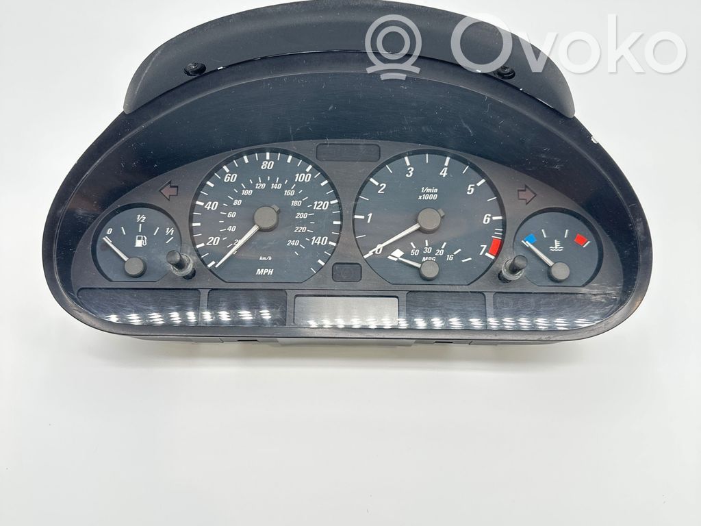 BMW 3 E46 Tachimetro (quadro strumenti) 