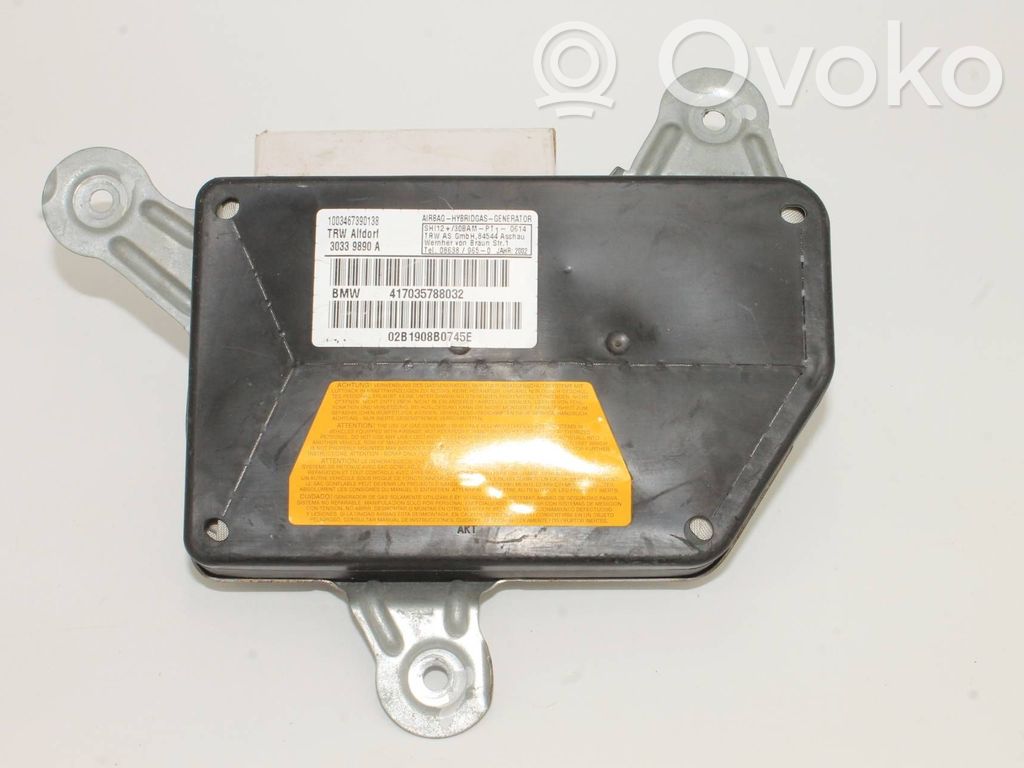 BMW X5 E53 Airbag de la puerta trasera 