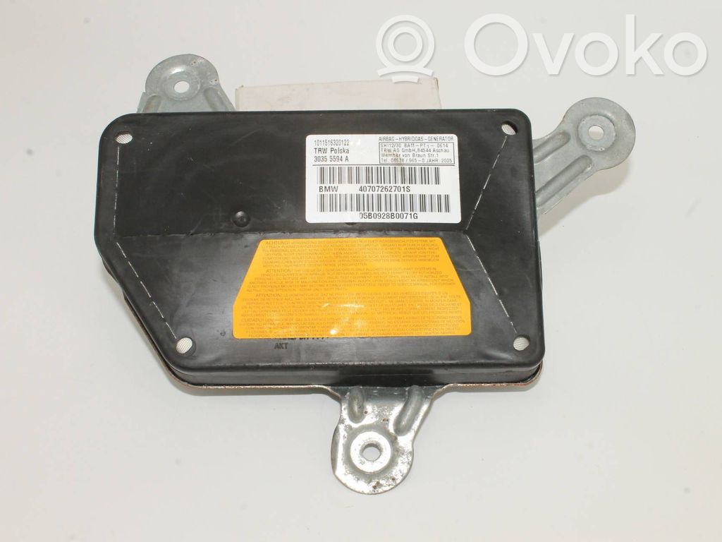 BMW X5 E53 Airbag de la puerta trasera 