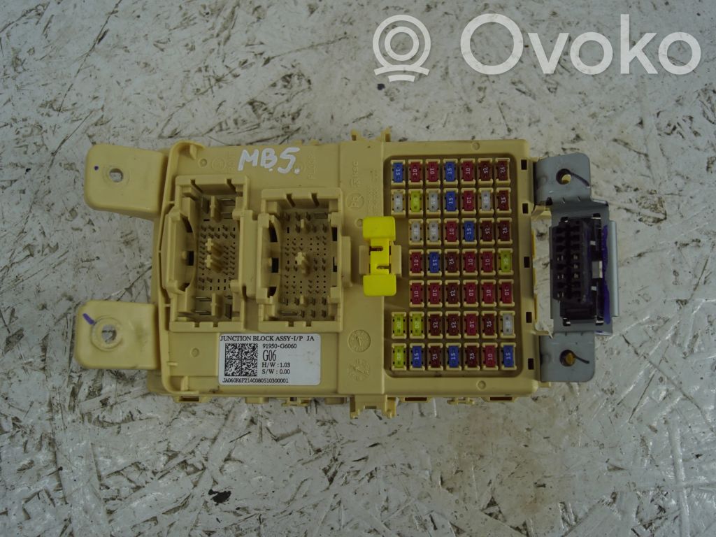 KIA Picanto Módulo de fusible 