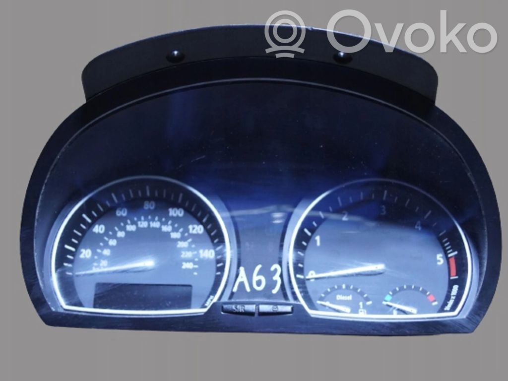 BMW X3 E83 Speedometer (instrument cluster) 