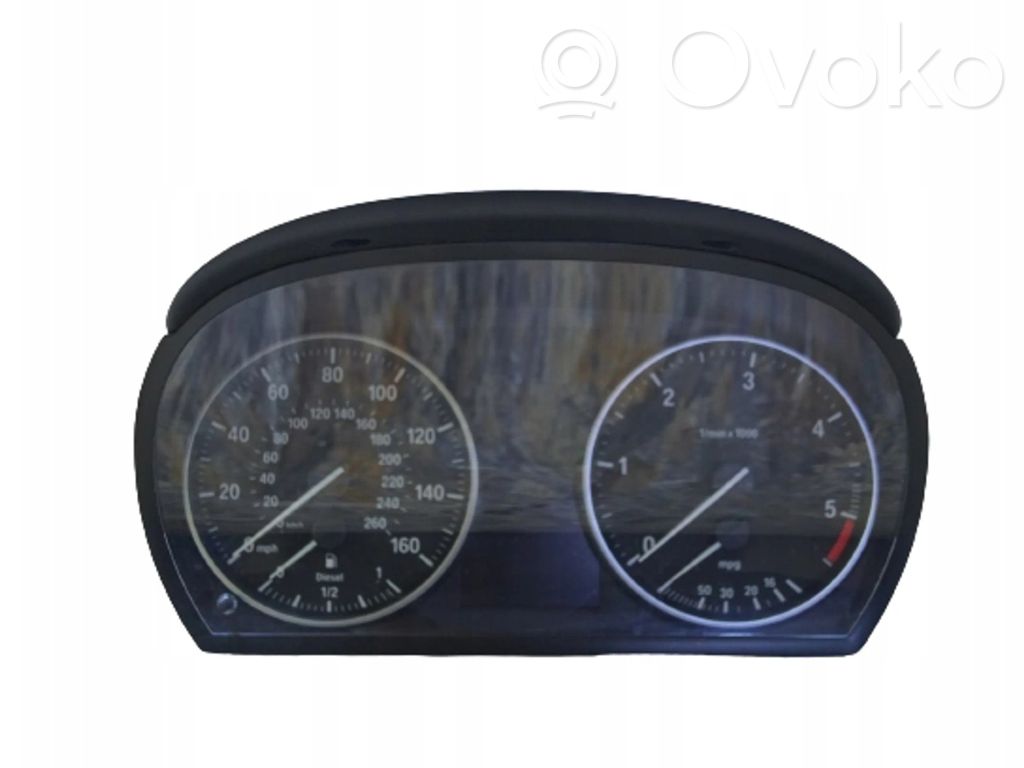 BMW 3 E90 E91 Speedometer (instrument cluster) 
