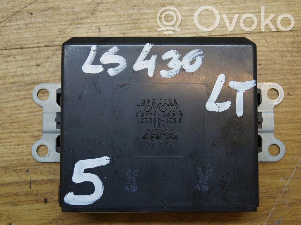 Lexus LS 430 Door control unit/module 