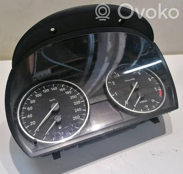 BMW 3 E90 E91 Speedometer (instrument cluster) 