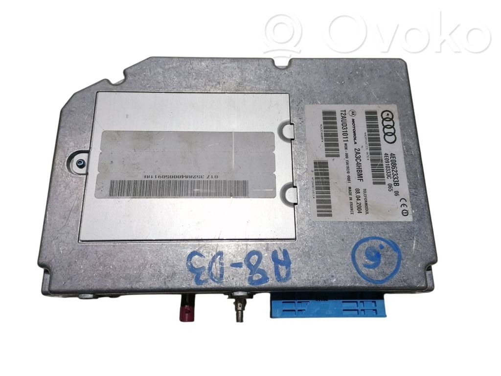 Unité de commande, module téléphone   4E0862333B,4E0910333C,T2AUD31011,2A3C4HBMF