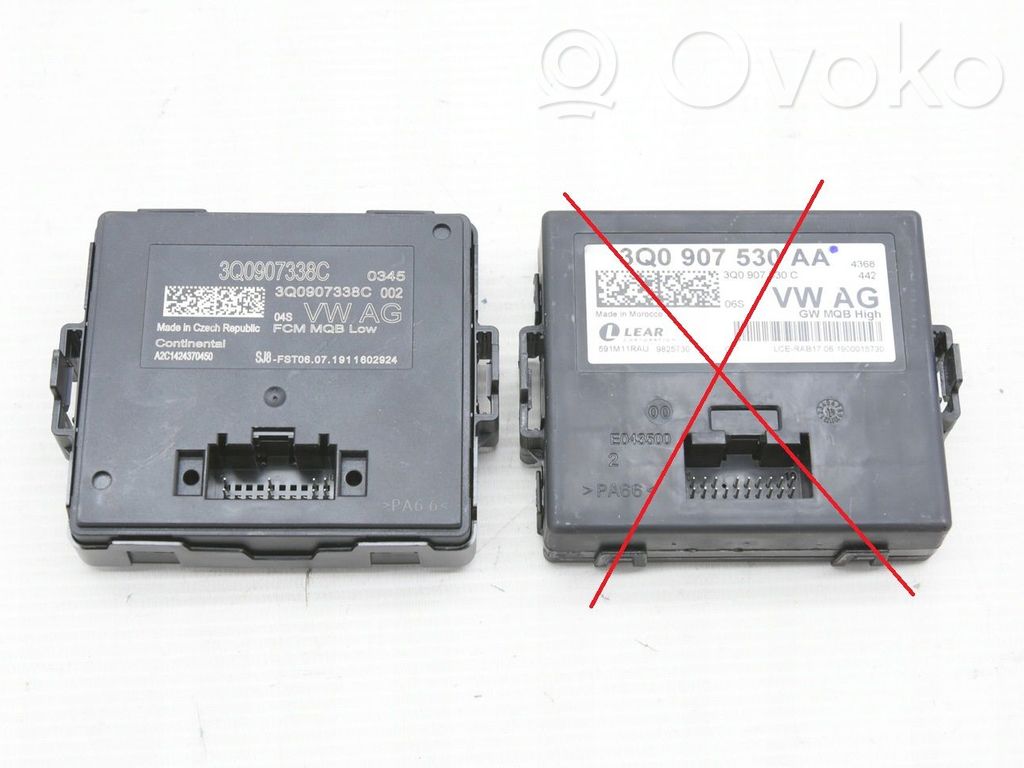 Gateway control module   3Q0907338C,3Q0907338C,3Q0907338CORYGINA,498CCM