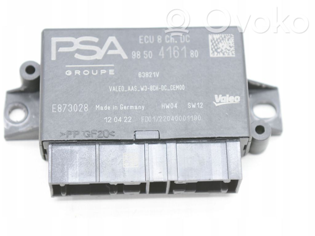 Peugeot 308 Pysäköintitutkan (PCD) ohjainlaite/moduuli 