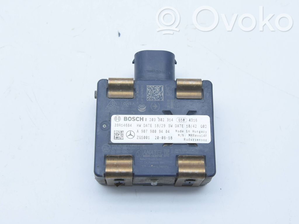 Mercedes-Benz Sprinter W907 W910 Sensor de radar Distronic 