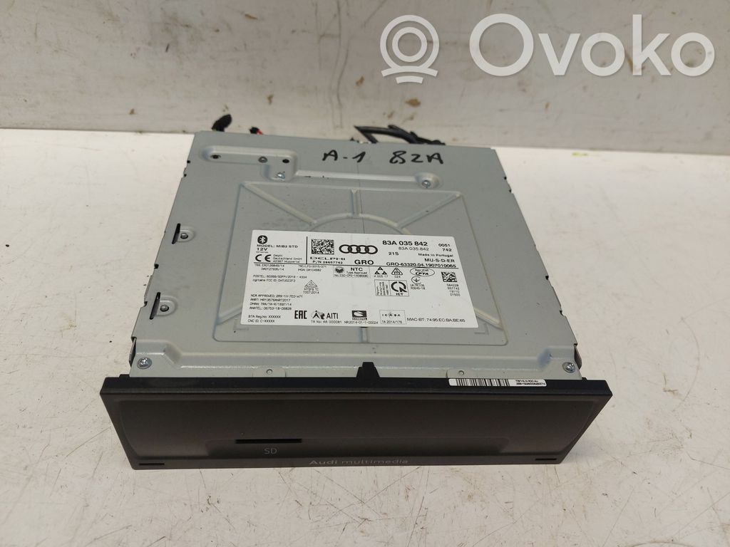 Audi A1 Ignition key card reader 
