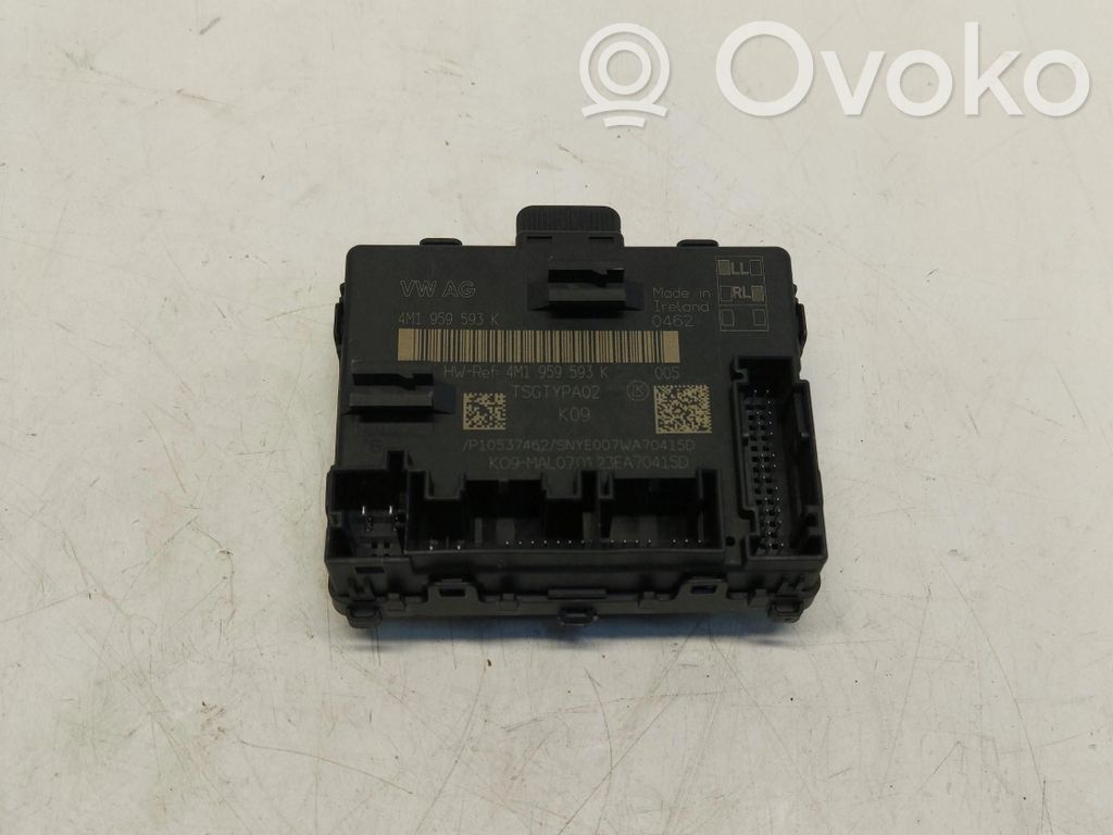 Audi A7 S7 4K8 Unité de commande module de porte 