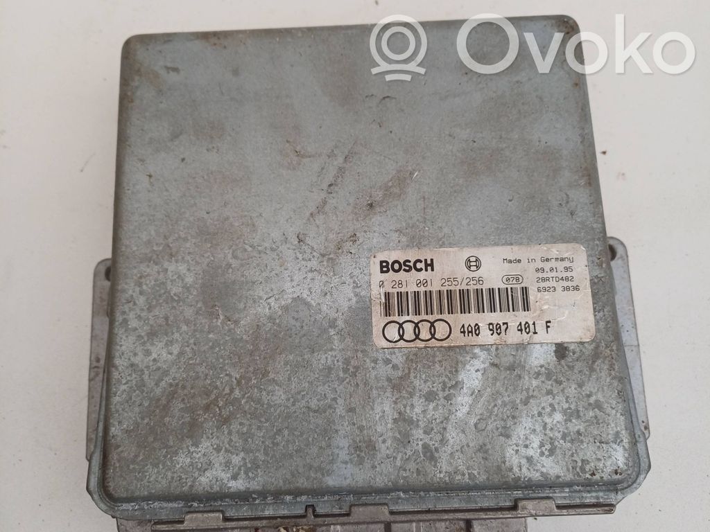 Engine control unit/module   4A0907401F,0281001255