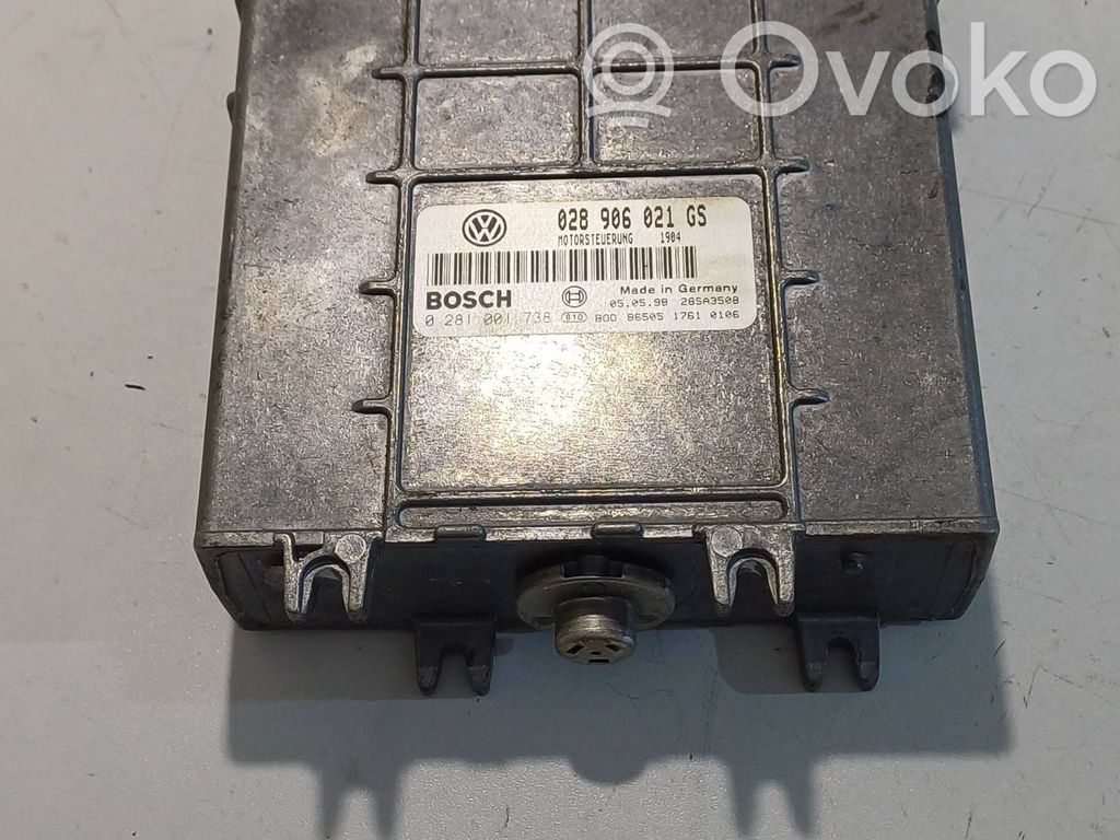 Engine control unit/module   028906021GS,0281001738