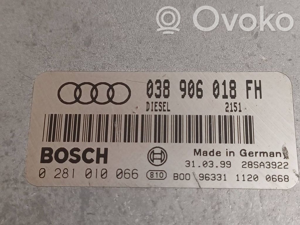 Audi A4 S4 B5 8D Engine control unit/module 