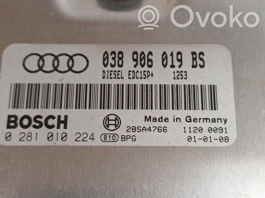 Audi A6 S6 C5 4B Engine control unit/module ECU 