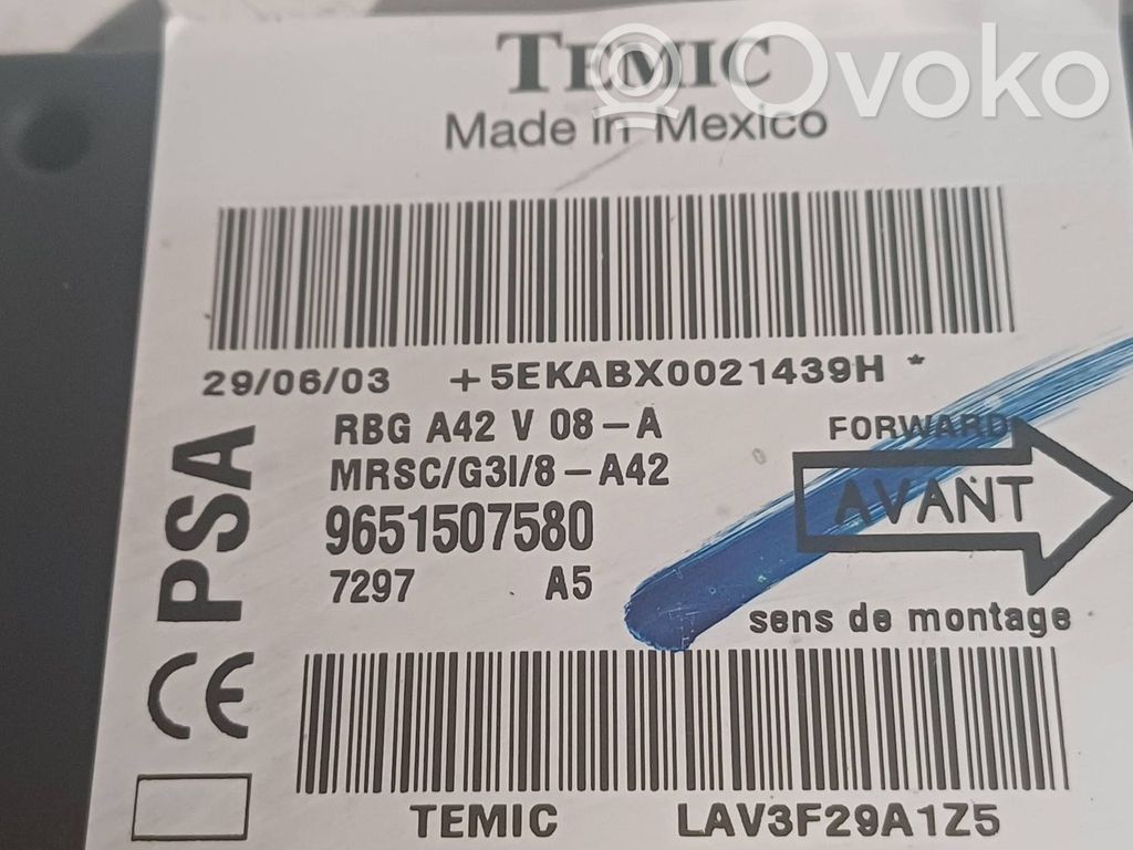 Citroen C3 Airbag control unit/module 